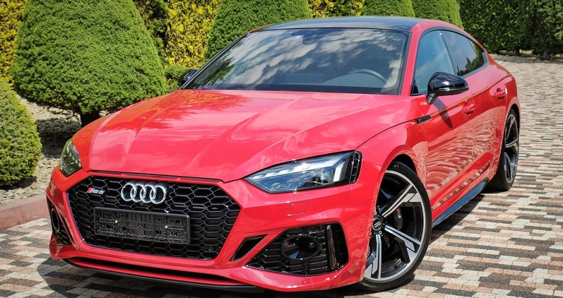 Audi RS5 cena 329900 przebieg: 16000, rok produkcji 2020 z Miastko małe 781